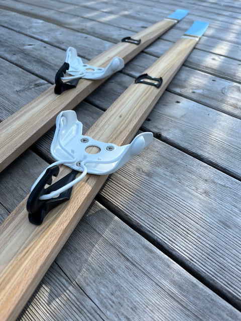 The Loon—Painted Wood Skis