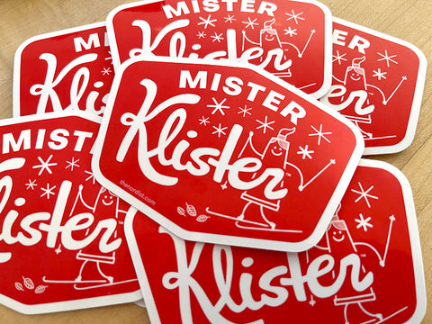 Mister Klister Sticker