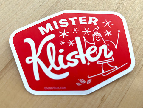 Mister Klister Sticker