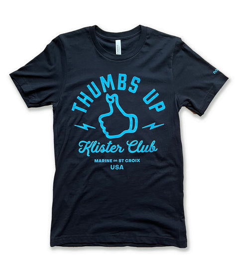 Thumbs Up Klister Club Tee Black