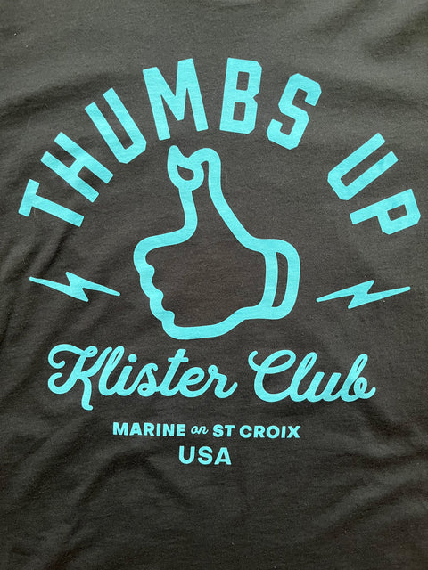 Thumbs Up Klister Club Tee Black