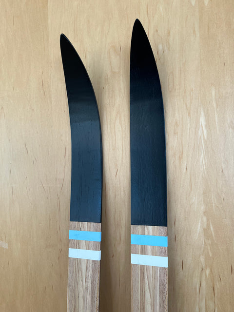 The Loon—Painted Wood Skis