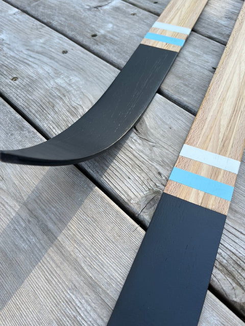 The Loon—Painted Wood Skis