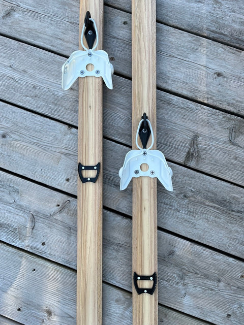 The Loon—Painted Wood Skis