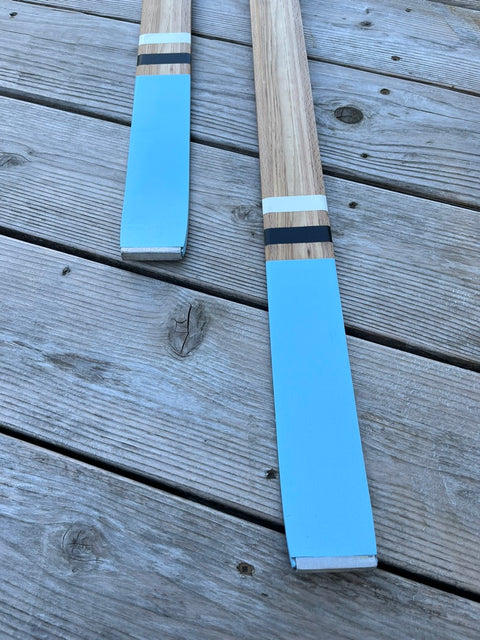 The Loon—Painted Wood Skis
