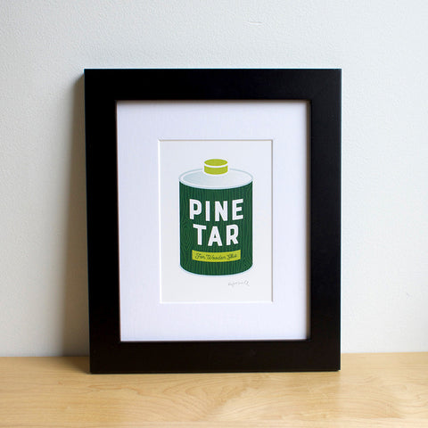 Pine Tar Print
